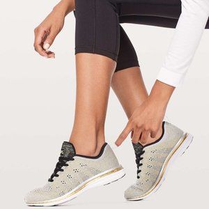 APL METALLIC WOMEN’s TECHLOOM Pro sneaker Lululemon size 8